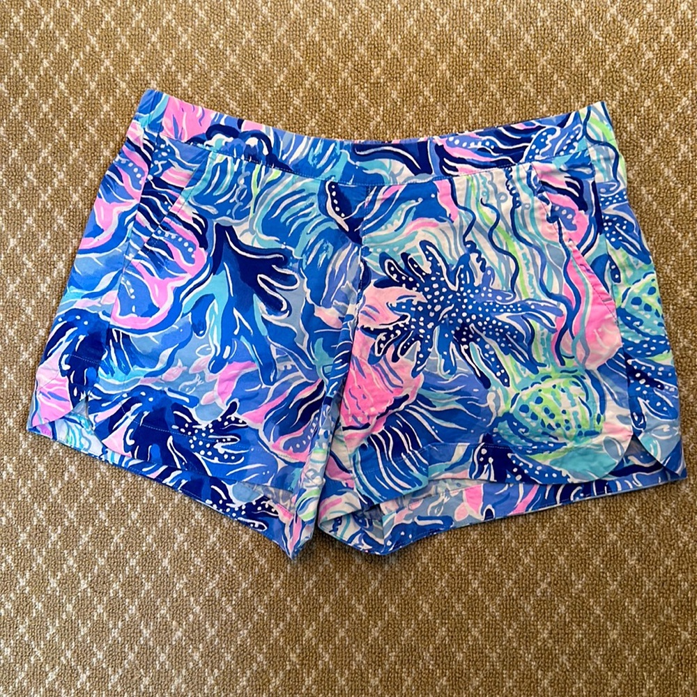 Lilly Pulitzer 5” Cotton Short, Size XS. Excellent Condition